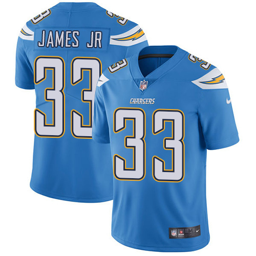 Youth Nike Los Angeles Chargers #33 Derwin James Jr Electric Blue Alternate Stitched NFL Vapor Untouchable Limited Jersey