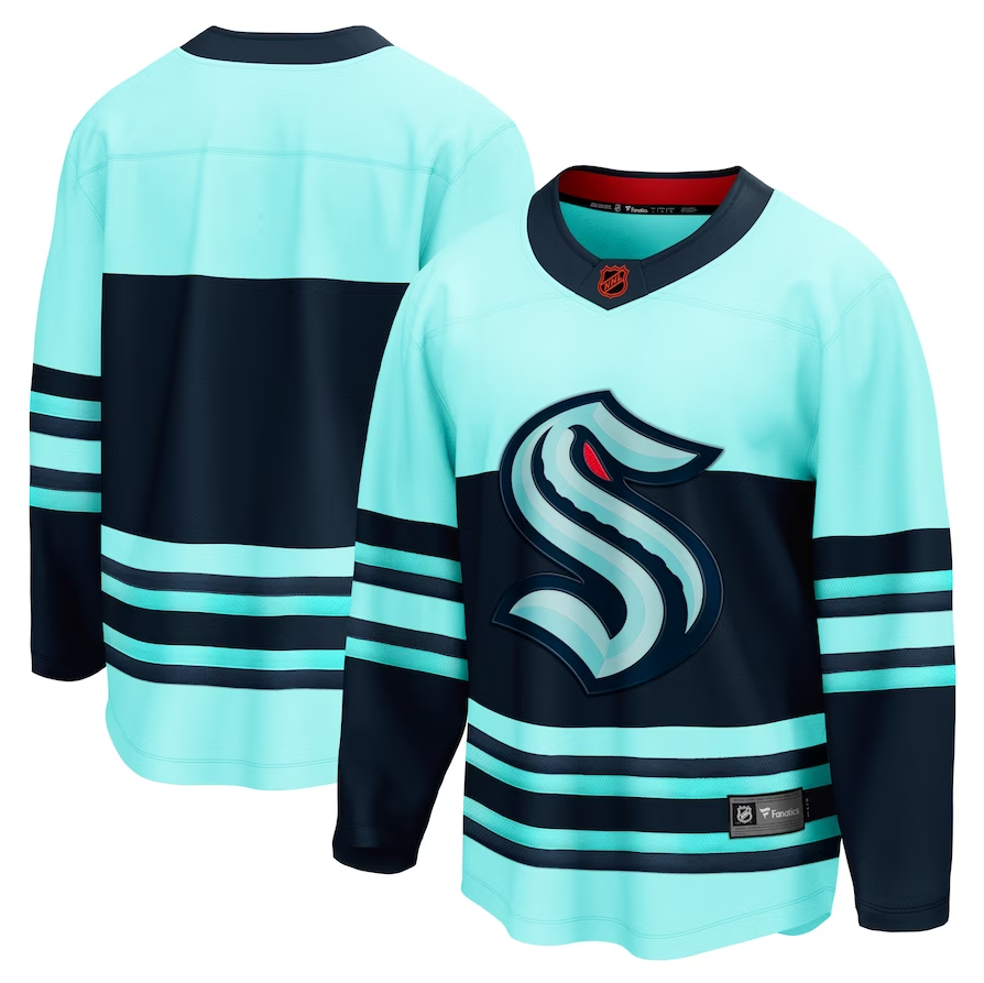 Seattle Kraken Fanatics Branded Special Edition 2.0 Breakaway Jersey - Mens