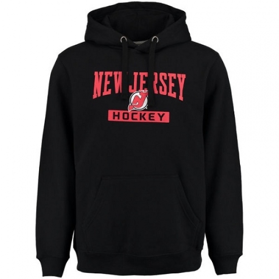 NHL Men's New Jersey Devils Rinkside City Pride Pullover Hoodie - Black