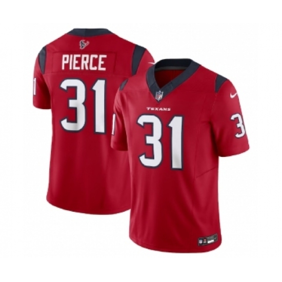 Men's Nike Houston Texans #31 Dameon Pierce Red 2023 F.U.S.E Vapor Untouchable Football Stitched Jersey