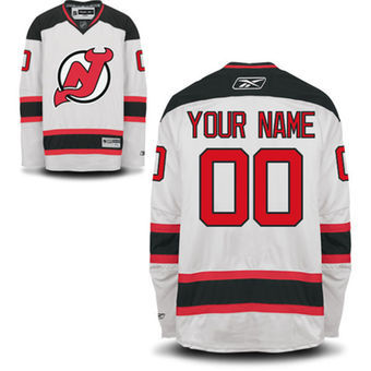 New Jersey Devils Fanatics Branded Customized Jersey-001
