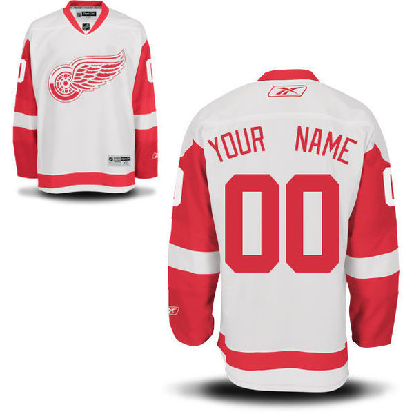 Detroit Red Wings Fanatics Branded Customized Jersey-001
