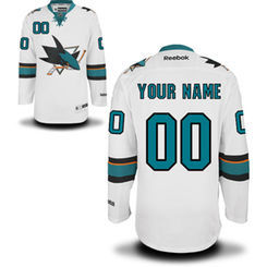 San Jose Sharks Fanatics Branded Customized Jersey-003