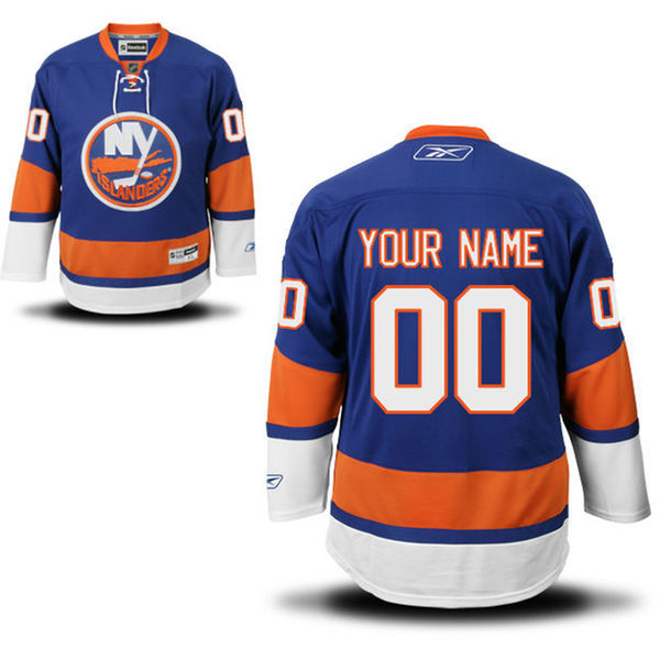 New York Islanders Fanatics Branded Customized Jersey-002