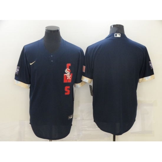 Men's Chicago White Sox Blank Nike Navy MLB All-Star Game Authentic Jersey