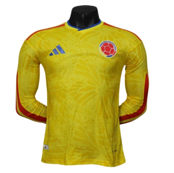 Colombia 2026 Home Long Jersey - Player Version