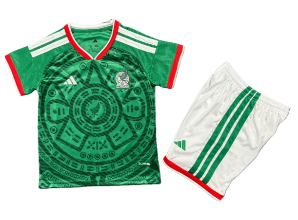 Mexico 2026 Home Kids Kit(Jersey+Shorts)
