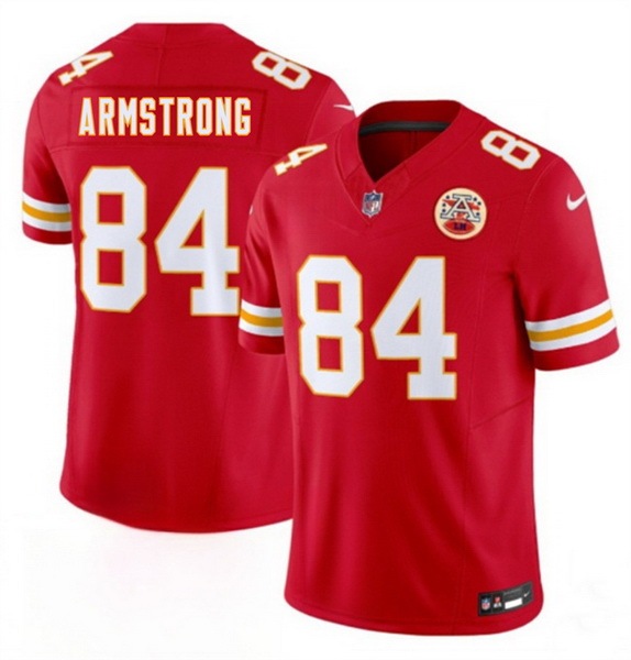 Men Kansas City Chiefs 84 Andrew Armstrong Red 2026 F U S E Vapor Untouchable Limited Stitched Football Jersey