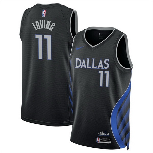 Men Dallas Mavericks #11 Kyrie Irving Black 2025 26 City Edition Stitched Basketball Jersey