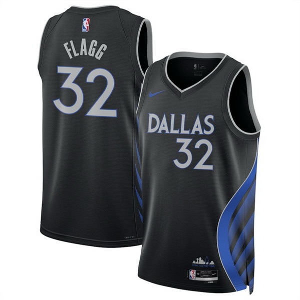 Men Dallas Mavericks #32 Cooper Flagg Black 2025 26 City Edition Stitched Basketball Jersey