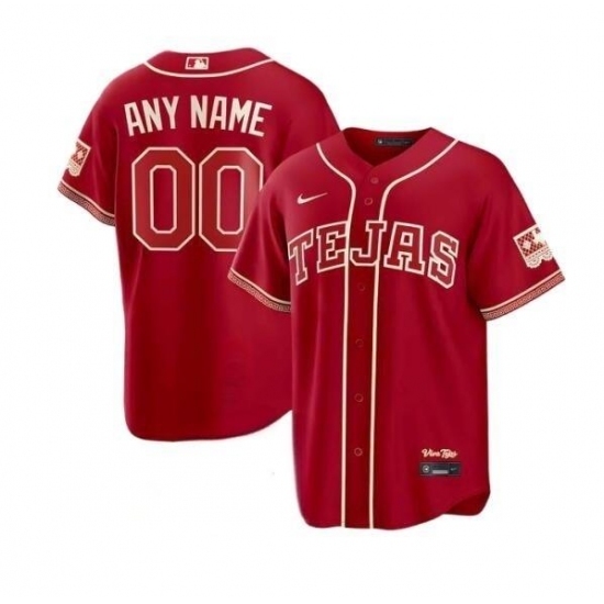 Men's Texas Rangers 2026 City Connect Stadium Baseball Stitched Jersey