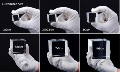 K9 Crystal Cube For 3d Laser