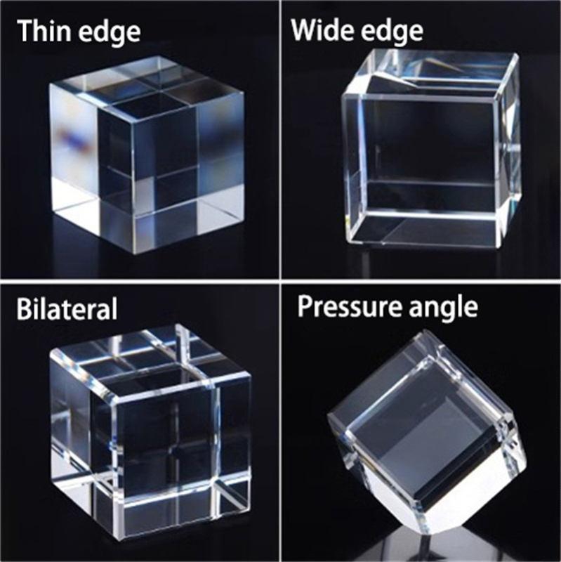 K9 Crystal Cube For 3d Laser