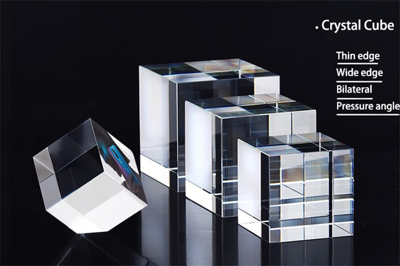 K9 Crystal Cube For 3d Laser