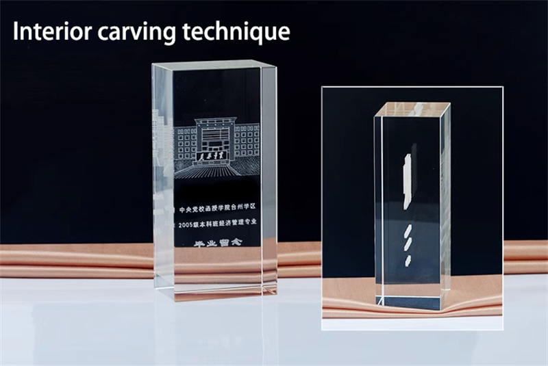 Blank k9 crystal 3d laser glass cube