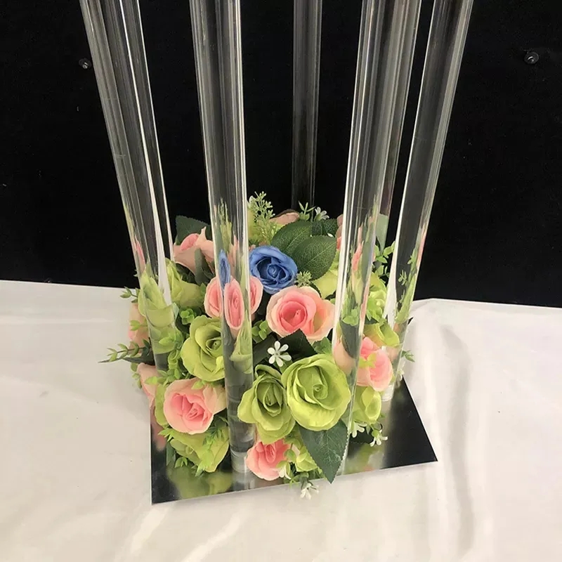 Candelabra Metal Crystal Candlesticks for Tealight Candles