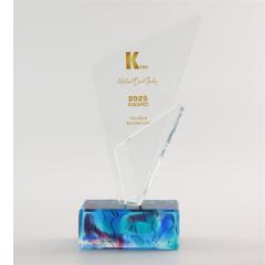 LJ2004D Waterfall trophy