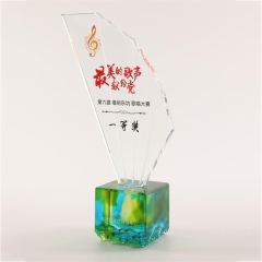 LJ2003C Wave surfing trophy