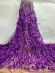 high quality lace best hot fashion French designed African embroidered lace evening gown and many colors mesh fabric