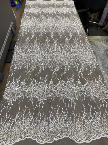 new nigeria hollow out sequin new nigeria hollow out sequin wedding handmade lace mesh fabric design