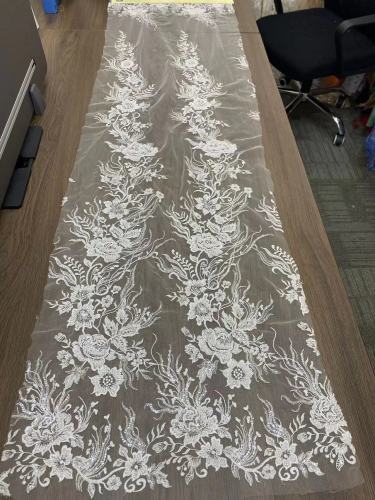 new nigeria hollow out sequin new nigeria hollow out sequin wedding handmade lace mesh fabric design