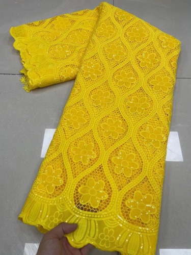 Wholesale Swiss Voile Lace In Switzerland With Eyelet African Nigerian Lace Fabric High Quality French Cotton Lace Fabric