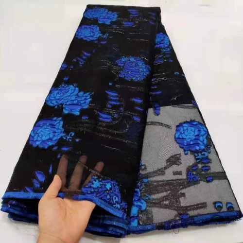Fashion 2023 High Quality Embroidery Pattern Jacquard Brocade Design Tailor Brocade Fabric For Garments