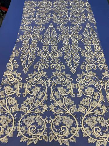 new nigeria hollow out sequin new nigeria hollow out sequin wedding handmade lace mesh fabric design
