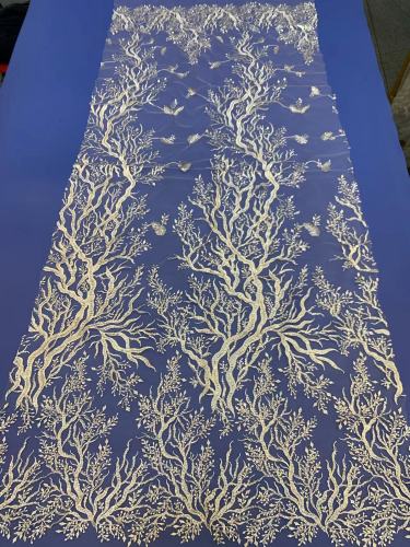 new nigeria hollow out sequin new nigeria hollow out sequin wedding handmade lace mesh fabric design