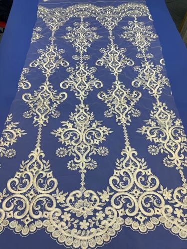 new nigeria hollow out sequin new nigeria hollow out sequin wedding handmade lace mesh fabric design