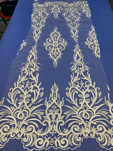 luxury glitter Sequins Best Selling new model African sequins evening dress fdesign abric