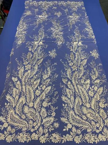 luxury glitter Sequins Best Selling new model African sequins evening dress fdesign abric