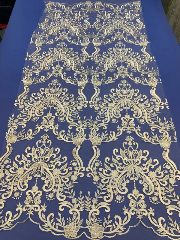 luxury glitter Sequins Best Selling new model African sequins evening dress fdesign abric