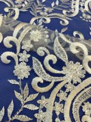 luxury glitter Sequins Best Selling new model African sequins evening dress fdesign abric