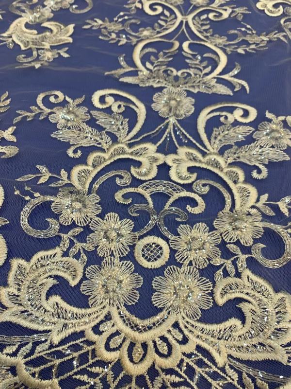 new nigeria hollow out sequin new nigeria hollow out sequin wedding handmade lace mesh fabric design