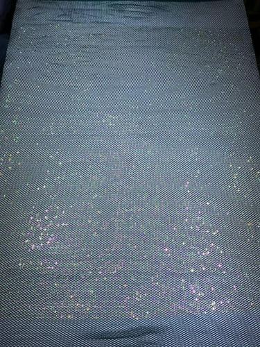 The gorgeous nigerian sequins tulle Polyester colorful embroidery tulle wedding gowns Dress lace Fabric