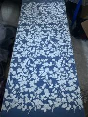 Elegant french white shining glitter lace wedding bridal dress net lace fabric