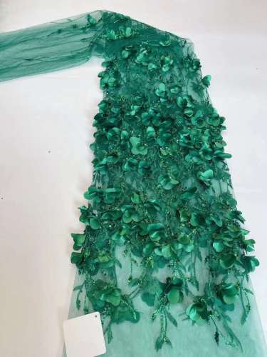 The best hot fashion French tulle net Sequin Embroidery Price of Different and many colors mesh fabric