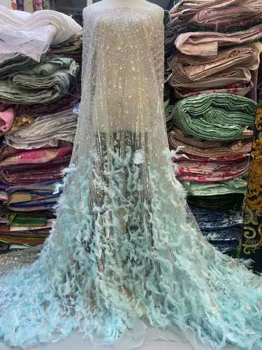 wholesale price sequins french lace wedding bridal dress for party specifications beaded lace fabric