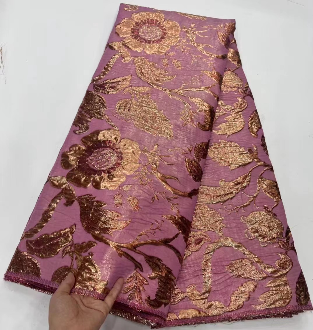 African brocade fabric material brocade lace fabric jacquard damask fabric jacquard