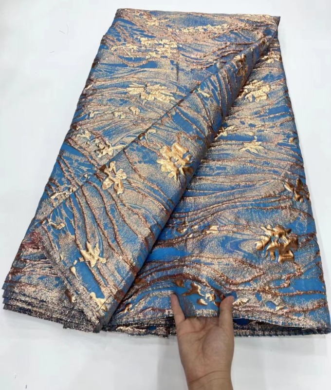 African brocade fabric material brocade lace fabric jacquard damask fabric jacquard