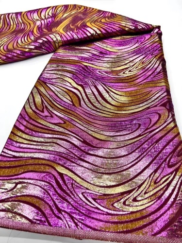 Fashion 2023 High Quality Embroidery Pattern Jacquard Brocade Design Tailor Brocade Fabric For Garments