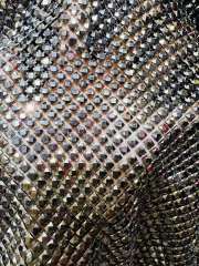 French glitter Sequins Best Selling pearl glitter beaded handmade sequined bead lace embroidered wedding dress fabric