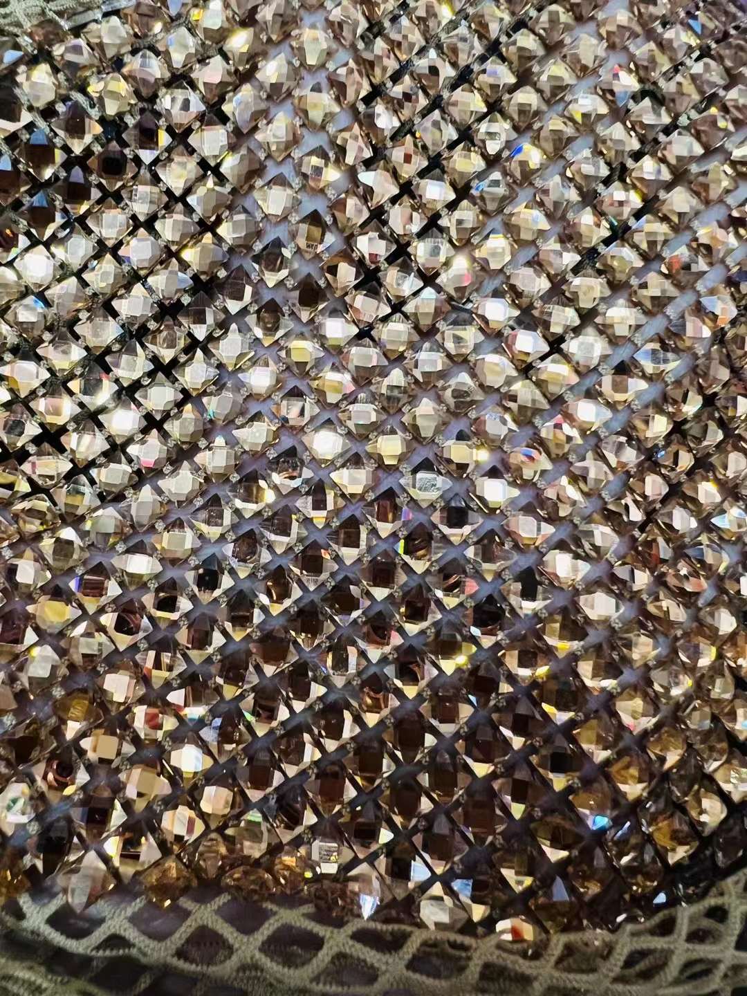 French glitter Sequins Best Selling pearl glitter beaded handmade sequined bead lace embroidered wedding dress fabric
