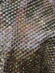 French glitter Sequins Best Selling pearl glitter beaded handmade sequined bead lace embroidered wedding dress fabric