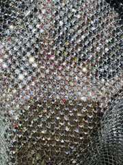 French glitter Sequins Best Selling pearl glitter beaded handmade sequined bead lace embroidered wedding dress fabric