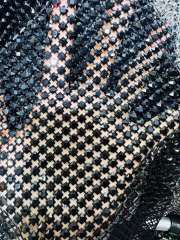 French glitter Sequins Best Selling pearl glitter beaded handmade sequined bead lace embroidered wedding dress fabric