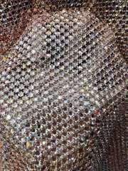 French glitter Sequins Best Selling pearl glitter beaded handmade sequined bead lace embroidered wedding dress fabric
