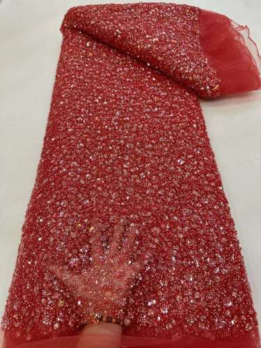 luxury glitter Sequins Best Selling new model African sequins evening dress fdesign abric