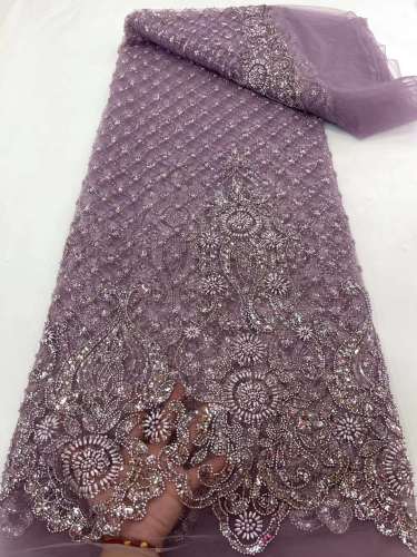 luxury wedding lace for sewing party dresses glitter mesh tulle lace tulle lace with cord